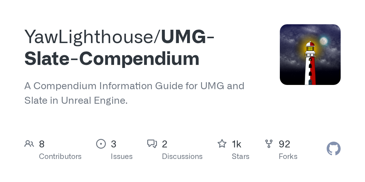 YawLighthouse/UMG-Slate-Compendium repository image